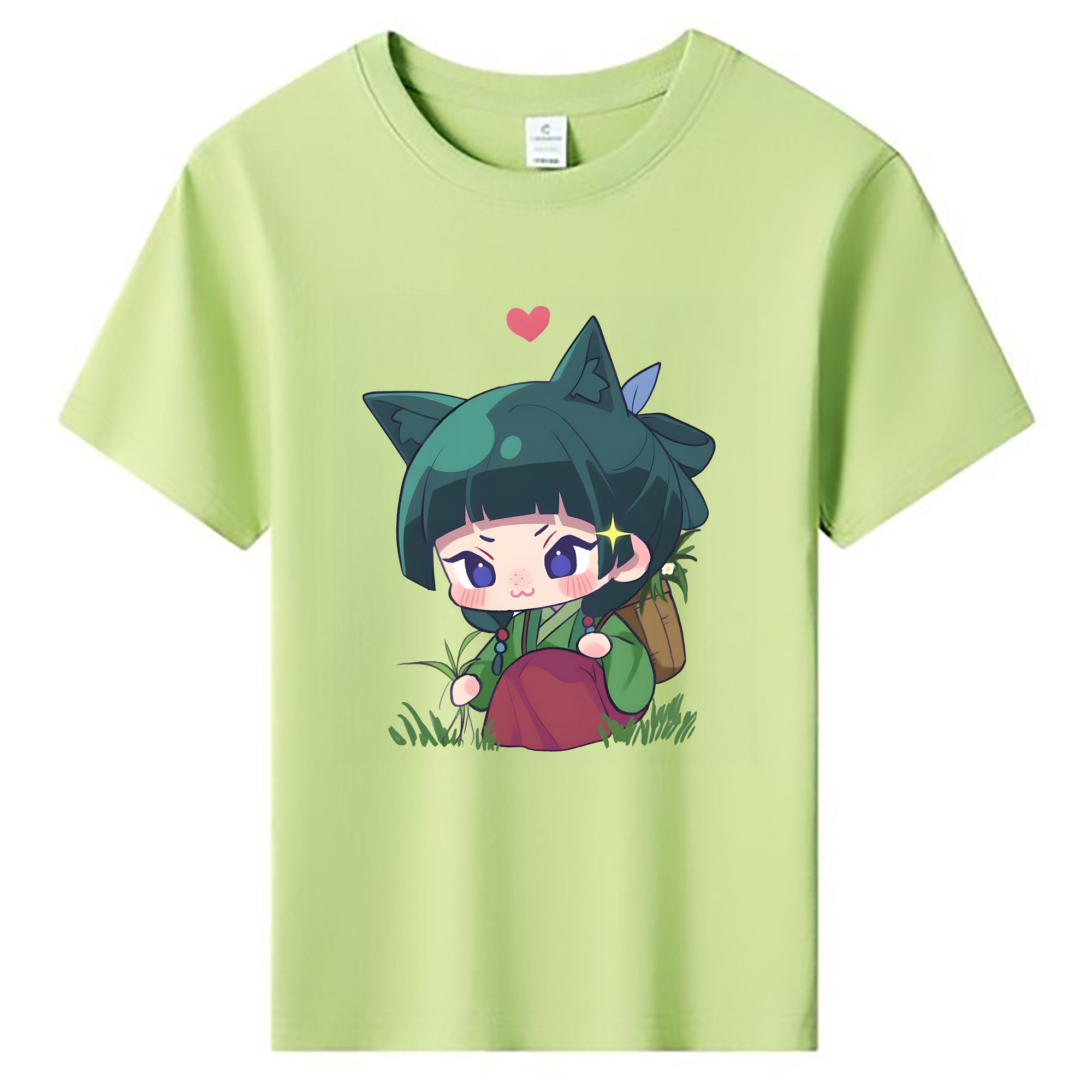 （画像用） 薬屋のひとりごと The Apothecary Diaries 綿100％キッズTシャツ（フロントプリント）
